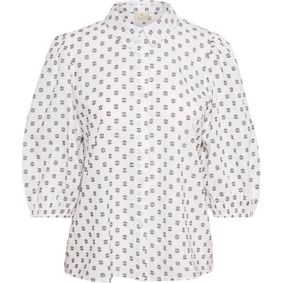 KAFFE Блуза 'Janni' бяло, размер 40