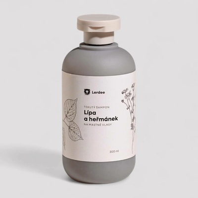 Lerdee šampon na mastné vlasy Lípa a heřmánek 300 ml