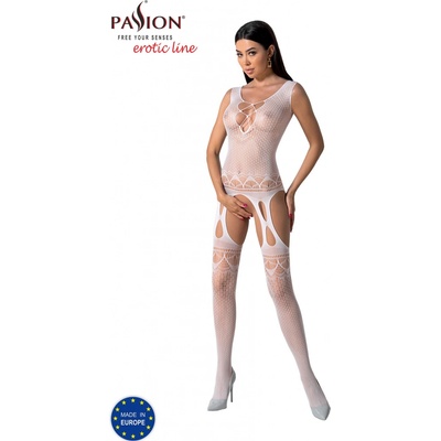 Passion Bodystocking BS099 Bílá