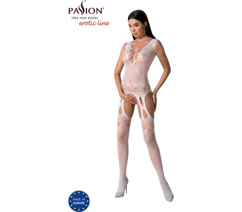 Passion Bodystocking BS099 Bílá