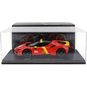  Модели на автомобили и мотоциклети модел 1/18 Ferrari SF90 Stradale Le Mans - edice deluxe - 1: 18 ( (TRS7690-4014)