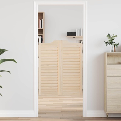 vidaXL Врати с люлеещо се отваряне 100 x 40 cm Натурално (42047165)