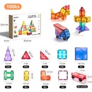 MiDeer Barevná magnetická stavebnice 100 ks