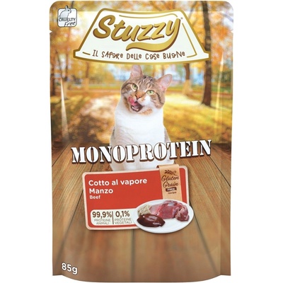 Stuzzy Cat Monoprotein GF Hovädzie 85 g