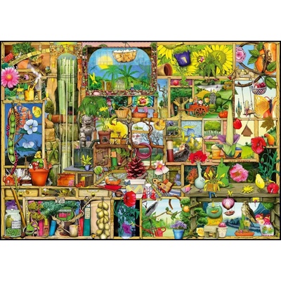 Ravensburger Curious Cupboards č. 3 Záhradníkova skriňa 1000 dielov