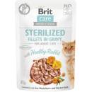BRIT CARE cat Sterilised HEATHY rabbit 85 g