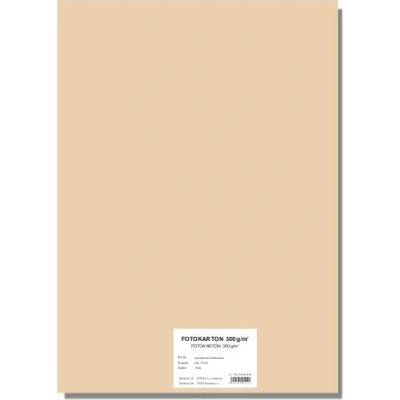 Barevný karton EXTRA 300g 50x70cm/10ks meruňkový