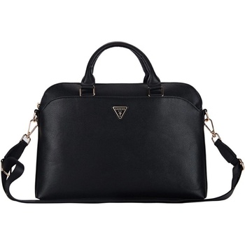 Guess PU Grained Triangle Logo Computer Bag 15/16" GUCB15PGTSPSK Black