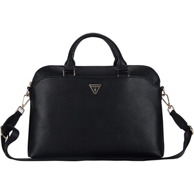 Guess PU Grained Triangle Logo Computer Bag 15/16" GUCB15PGTSPSK Black