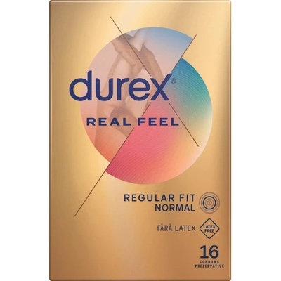 Durex 16 бр. Нелатексови презервативи Durex Real Feel