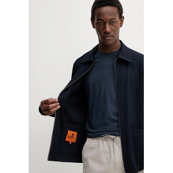 Barena venezia Вълнено яке BARENA VENEZIA Camicia Mola в тъмносиньо преходен модел OSU5065.494 (OSU5065.494)