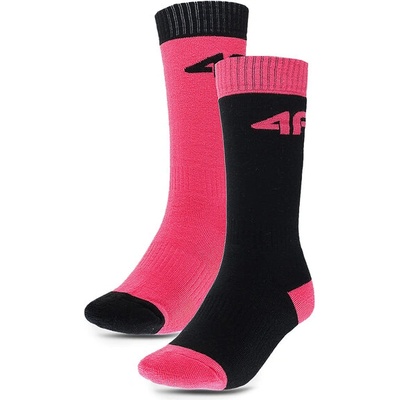 4F Комплект 2 чифта чорапи за ски 4f 4fjwaw23ufsof116 Цветен (4fjwaw23ufsof116)
