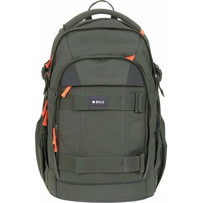 Lässig LÄSSIG School Backpack Origin Bold Školní batoh 30l dark olive