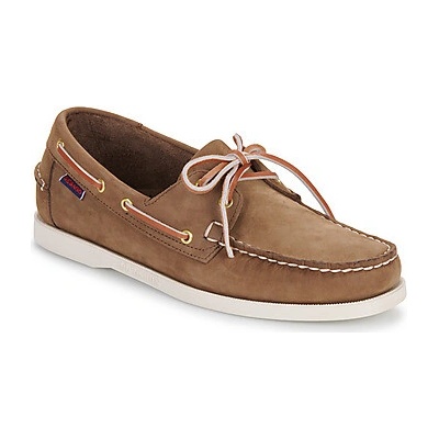 Sebago námornícke mokasíny Portland Nubuck hnedé