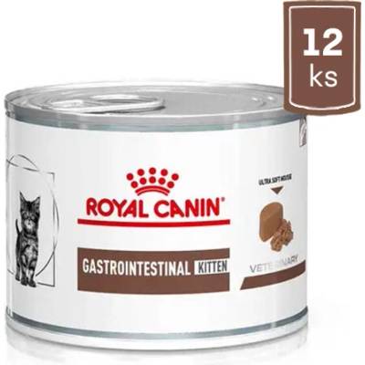 Royal Canin Veterinary Health Nutrition Cat Gastrointestinal Kitten 12 x 195 g