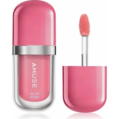 Amuse Jel-Fit Gloss hydratačný lesk na pery so zväčšujúcim efektom Spring Rose 3,8 g