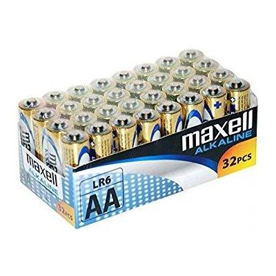 Алкални батерии MAXELL LR6 1, 5V AA 32 бр. pack (ML-BA-LR6-32PK)