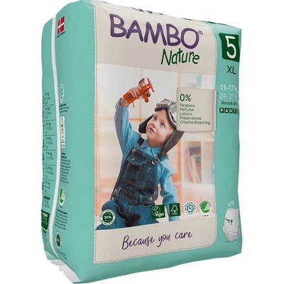 Bambo Nature Pants 5 11-17kg 19 ks