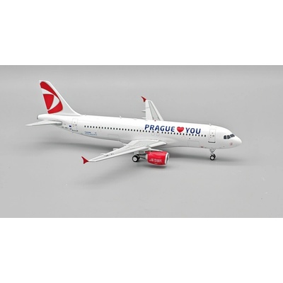 Inflight200 A320-214 CSA Czech Airlines Prague Loves You Colors 1:200