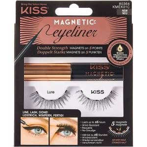 KISS Изкуствени мигли с магнитна очна линия, Nr. KMEK01C Lure, 1 бр (2119348)