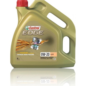 Castrol Edge Titanium FST LongLife IV 0W-20 4 l