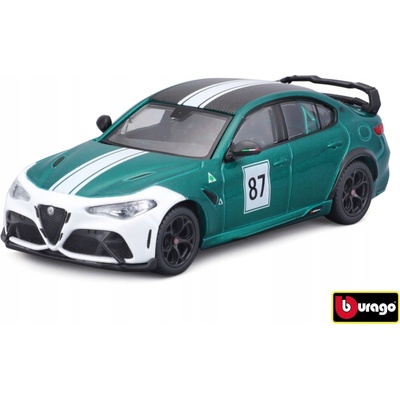 Bburago Alfa Romeo Giulia GTAm RACE 18-36914 TALIANSKE AUTO 1:43
