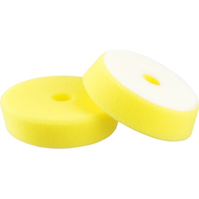 Velcro hladký extra tvrdý brúsny kotúč na suchý zips, Žltý, 125/140x25mm