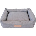 M-PETS OLERON Basket - Меко легло Олерон, сиво, размер М 80 x 60 x 20 см - 10301699