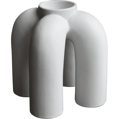 Keramický svícen Rope Candle White DBKD