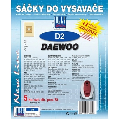 Jolly D 2 do vysav. DAEWOO