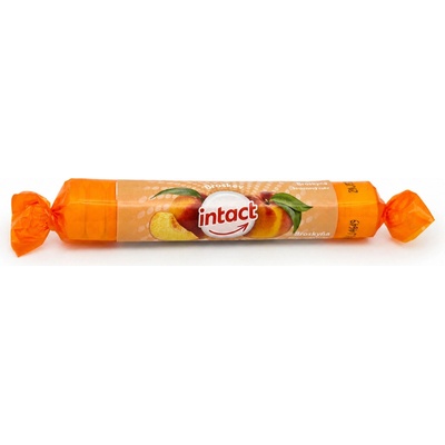 Intact Hroznový cukr broskev 40 g