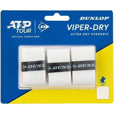 Dunlop Viper-Dry 3 ks white