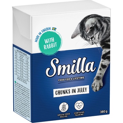 Smilla kousky jelly králičí 6 x 380 g