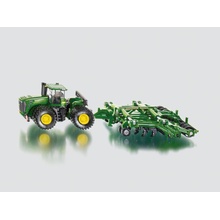 Siku Farmer 1856 Traktor John Deere 9630 s bránami Amazone Centaur