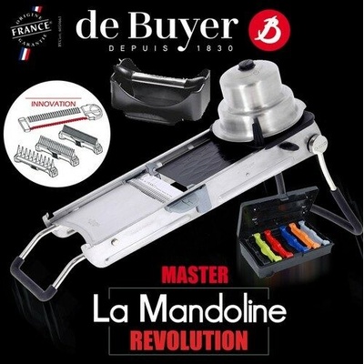 De Buyer Mandolína Revolution Master 19,5 × 39,5 cm