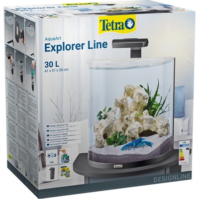Tetra AquaArt Explorer LED černý 30 l