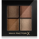 MAX Factor Colour X-pert Soft Touch палитра сенки за очи цвят 004 Veiled Bronze 4, 3 гр