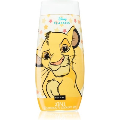 Disney Classics sprchový gél a šampón 2 v 1 pre deti Lion king 300 ml