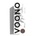 VOONO Henna 100 g боя без амоняк Light Ash Brown