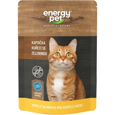 Energy Pet cat kuře a zelenina 100 g
