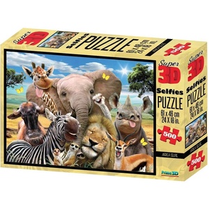 Philos Пъзел 3D Africa Selfie 500 части