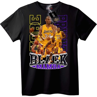 NOONEBRAND Тениска Black Mamba Lakers - 2XL, Black