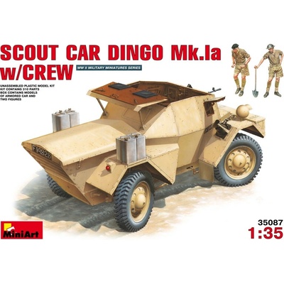 MiniArt Scout Car Dingo Mk 1a withcrew 1:35
