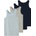 Name it Детски топ Name it Kid's Tank Top 4-Packs Top - Aquamarine - размер 98 (EU) (704-6376-0113)