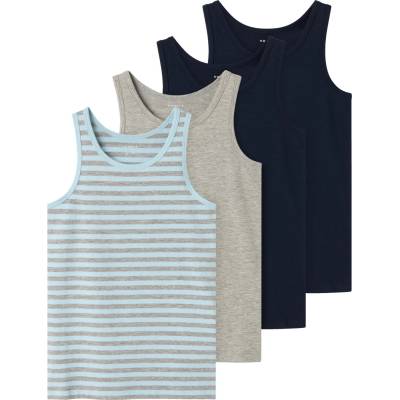 Name it Детски топ Name it Kid's Tank Top 4-Packs Top - Aquamarine - размер 98 (EU) (704-6376-0113)
