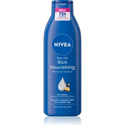 Nivea Body Milk подхранващ лосион за тяло 250ml