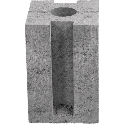 DITON Podhrabové desky, patka Velikost: 20 × 20 × 30, Varianta: Patka plotová průběžná, Povrch: natur