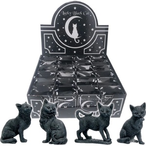 Nemesis Now Мини фигура Nemesis Now Adult: Gothic - Lucky Black Cat 6 cm, асортимент (U4207M8)