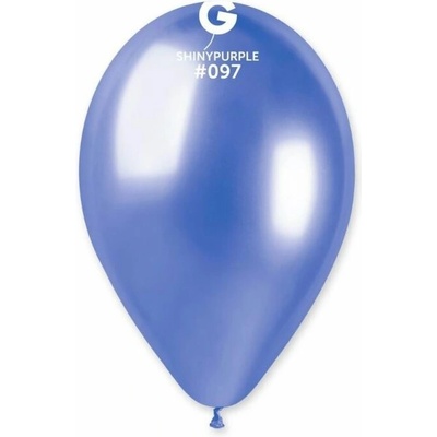 Svet balonku Chrómový balón fialový 33 cm