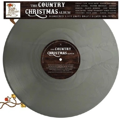 Various: The Country Christmas Album - Coloured Silver Vinyl LP